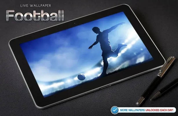 Football Live Wallpaper android App screenshot 0