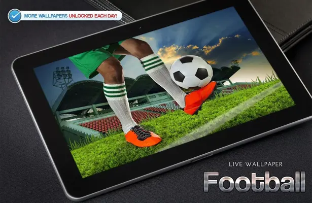 Football Live Wallpaper android App screenshot 1