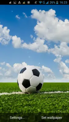 Football Live Wallpaper android App screenshot 4