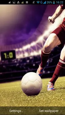 Football Live Wallpaper android App screenshot 5